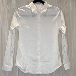 Uniqlo Women's Classic White Button Down Shirt